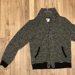 Old Navy Black/Gray Combo Cardigan